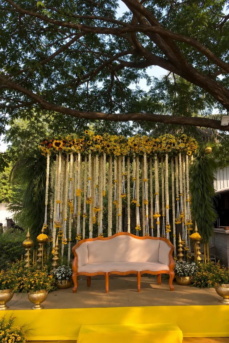 Haldi Setup in Dehradun